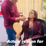 Noor Malabika Instagram - Born fire☺️🔥💜 #actor #life #hard #smart #work #role #camera #action #romance #romantic #web #series #behindthescene #makeup #makeupartist @altt.in @ektarkapoor #backroad #dr