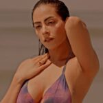 Noor Malabika Instagram - Go with the feel🤍 Video taken by : @kanchan_singodia Makeup by : @shefali_fidelis @shefalifashionstudio #sea #view #vibe #wave #art #artist #national #international #model #actor