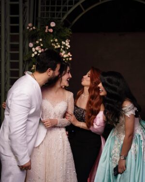 Noor Mazen Instagram - احلى يوم جان عقد قران الحبايب 💃🏻😍
الله يديم الافراح علينا 🤍