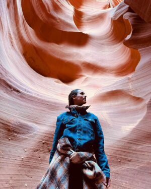 Nóra Trokán Instagram - no words. unbeatable nature. 

#photographersparadise 😂📸🤷🏽‍♀️
#lowerantelopevanyon