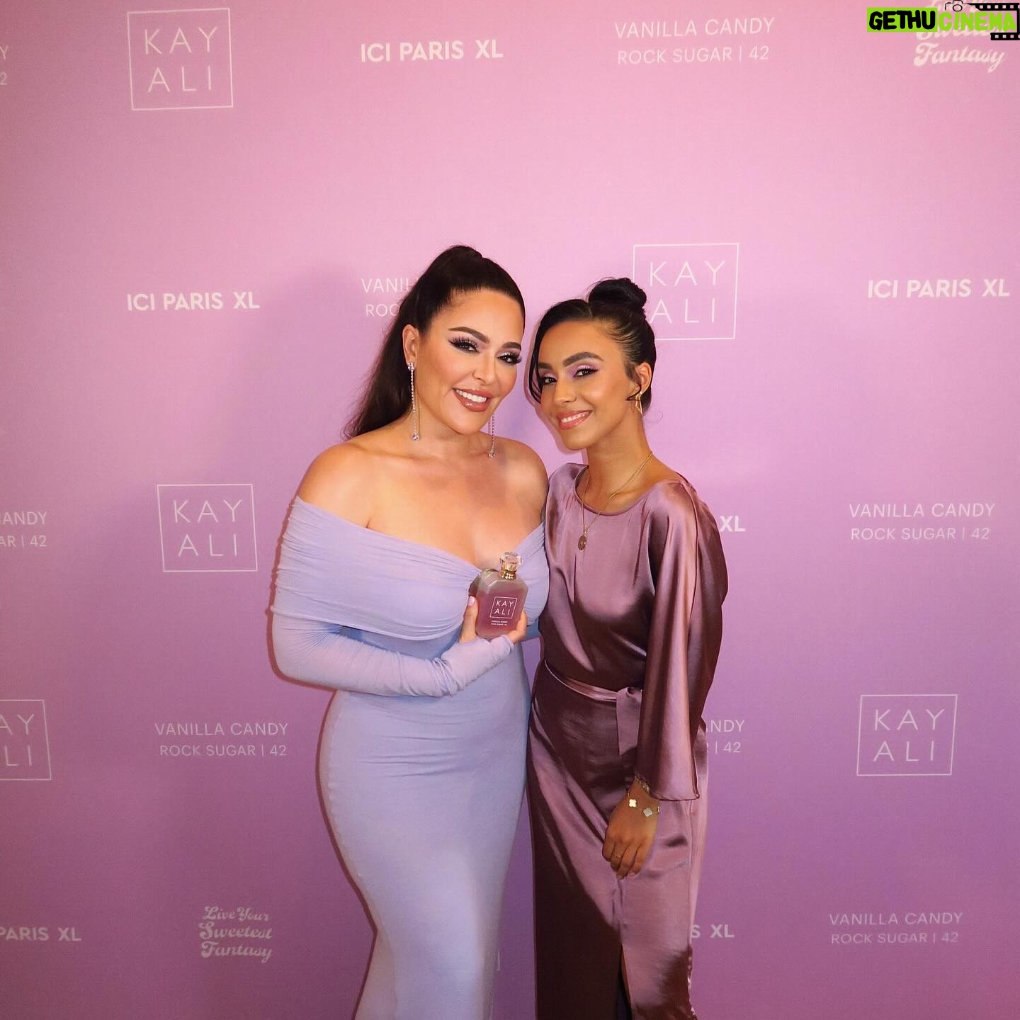 Nora Gharib Instagram - Met a sister in humanity & perfume today💜🫶🏽 @kayali #advertentie