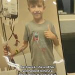 Norah O'Donnell Instagram - Lisa Harloff says she is on a mission to help those in dire need of life-saving blood, which includes her 8-year-old son who relies on frequent blood transfusions. The mother and son organized a blood drive at a church in Michigan.