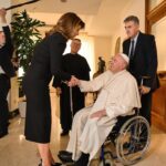 Norah O'Donnell Instagram - 60 Minutes was granted a rare interview with the pope. @norahodonnell spoke with him, in his native Spanish, through a translator, for more than an hour. Not lost in translation was the 87-year-old’s warmth, intelligence, and conviction. Sunday.