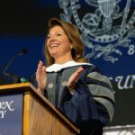 Norah O'Donnell Instagram - Go Hoyas! Congratulations to all the @georgetownuniversity graduates! Loved being back on campus to celebrate and was truly honored to be recognized by Georgetown’s School of Continuing Studies @georgetownscs