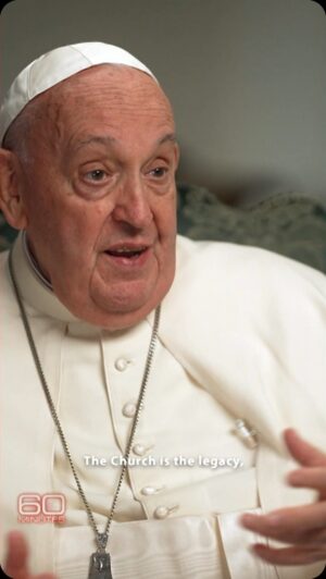 Norah O'Donnell Instagram - The pope shares his message to those who don’t go to mass anymore or maybe don’t see a place for themselves in the Catholic Church.