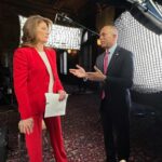 Norah O'Donnell Instagram - The leader of the Democrats in the House, Hakeem Jeffries, has built a reputation as a consensus builder in his caucus, and as a tough but respectful opponent of the Republican Party. This Sunday, he speaks with @norahodonnell.