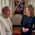 Norah O'Donnell Instagram - Pope Francis has never sat down for an extensive interview, one-on-one, with a U.S. television network. That changed when we spoke with him here in Rome. Part of our global exclusive tonight on the @cbseveningnews and more to come on @60minutes #catholic #popefrancis #vatican
