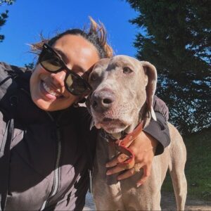 Noua Wong Instagram - Hoje é dia de festa, a minha princesa patudinha faz anos e eu amo-a pra xuxu.
#zoe