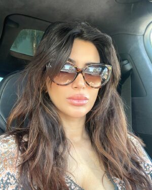 Noureen DeWulf Instagram - Just a lady in her car tearing up behind her big sunglasses because her 8 year old baby left with his hockey equipment to get on a plane to go to his first travel tournament 😭. He even grabbed his own hockey bag off the carousel to carry it by himself … a first 🤣 time goes by… 🥹💗