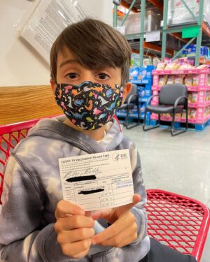 Noureen DeWulf Instagram - Well we did it. I battled my nerves and drove my little man to get his first covid vaccine today. I won’t lie, it was a very difficult decision. There’s so much information out there and so much of it regarding children is contradictory and inflammatory. But at the end of the day if someone in my family gets sick we go to doctors and we trust them, and we expect them to help us, so I have to trust them now when they tell me he will be safe and protected with this covid vaccine. I want schools to stay open for his sake and for all children’s sake and I believe this will protect him and help others as well. I’m praying tonight for the healing of our world, that next year will bring us some relief from all of this stress and sickness. Happy New Years to all reading this, wishing everyone happiness and health for 2022✨ do what makes you happy and hand over the details to God to take care of❤️ #happynewyear