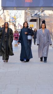 Novi Brown Instagram - 🗣️ DO YOU SEE THIS COAT Novi Coat @_aje_ Shoes @fendi Crystal Coat @louisvuitton Shoes @celine Kj Coat @dolcegabbana Shoes @dolcegabbana