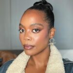 Novi Brown Instagram – This “bun” was a happy accident one day and now has become one of my favorite staple looks when my hair is out. I can wear this hairstyle, literally, to ANYYYY place. Gym, interview, red carpet, audition, date night! It protects my ends & it’s just elegant to me. I’m manifesting a modeling contract too cause it’s time to get back up on some of these billboards. 😌 
•••
Oh, also, launching my hair company officially on JUNETEENTH!
✨ @thehouseofbantu ✨ 
Follow the page for #bts updates. 
•••
Glam by @marquiswardbeauty cause he loveeessss me!!! 😝