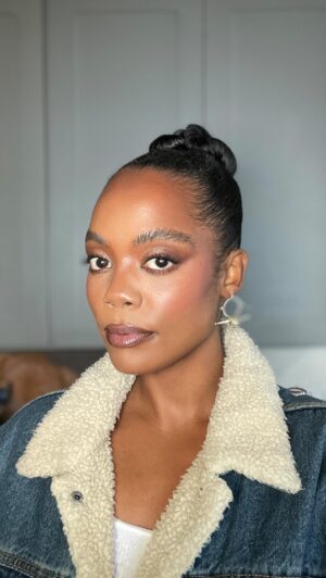 Novi Brown Instagram - This “bun” was a happy accident one day and now has become one of my favorite staple looks when my hair is out. I can wear this hairstyle, literally, to ANYYYY place. Gym, interview, red carpet, audition, date night! It protects my ends & it’s just elegant to me. I’m manifesting a modeling contract too cause it’s time to get back up on some of these billboards. 😌 
•••
Oh, also, launching my hair company officially on JUNETEENTH!
✨ @thehouseofbantu ✨ 
Follow the page for #bts updates. 
•••
Glam by @marquiswardbeauty cause he loveeessss me!!! 😝