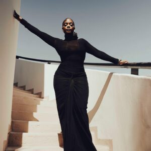 Novi Brown Instagram - It’s time to level up - spiritually, emotionally, mentally, physically & financially. Ya’ll missed me? 💋 
••••
Photography: @bexxfrancois 
Glam: @marquiswardbeauty 
Hair: @brianchrist0pher 
Dress: @maisonalaia 
Jewelry: @dylanlex @carla.rockmore