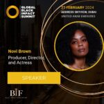 Novi Brown Instagram - I took my first airplane flight alone at 6 years old. I’ve been traveling the globe my entire life. The best education I ever got was meeting people from everywhere. You can read, but until you LIVE it… & speaking of LIVING. I am honored to be hosting and speaking on the panel for @globalblackimpactsummit this year. When we were on a strike last year, I was intentional about expanding my network. Not even a year later and the network I’ve invested in is investing in me. My goal is to unite Black/Pan African artists around the WORLD to come together and work together. We don’t do this enough. Especially, living in America / it’s a limiting experience no matter how much you achieve. I always say, GO WHERE YOU ARE CELEBRATED. I’m beyond excited to start my journey as a GLOBAL CREATIVE FORCE. It’s all coming full circle. Follow me on my journey! I’m thrilled to show you that possibilities are limitless, IF you go to the right places. 🤍🙏🏾 #NoviGoesGlobal #NovisNotes #GlobalCreative ••• 📸 @exquisite_eye on Canon Film 💄 @marquiswardbeauty 💇🏾‍♀️ @braidz_bypri