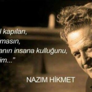 Nur Sürer Instagram - Mavi gözlü dev….Nazım..