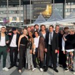 Nura Habib Omer Instagram - @deutscherfernsehpreis Jeder weiß jetzt dass eure deutschen Herzen höher schlagen wenn es um europäische weiße christliche Flüchtlinge geht. Dass an den Grenzen & im Mittelmeer jeden Tag viele Menschen sterben, wurde natürlich nicht erwähnt weil es NUR Bpocs & Pocs sind. Ich hoffe ihr habt euch gestern so doll auf eure male whiteness gefeiert & so viel getrunken dass ihr suffschiss habt! Danke für nix 👗 @melisaminca 💄 @larissahewan 💇🏾‍♀️ @soshawn_