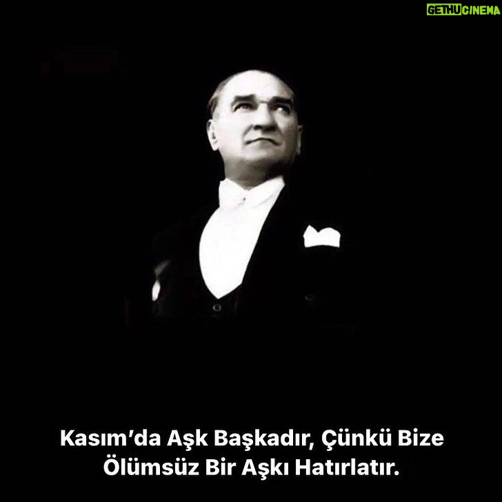 Nurseli İdiz - 1.1K Likes - Kasım’da Aşk Başkadır, Çünkü Bize Ölümsüz Bir Aşkı Hatırlatır. ❤️🙏🏼🌸🇹🇷 #mustafakemalatatürk #atatürk #10kasım #atamizindeyiz