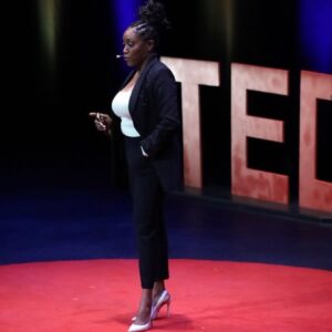 Nyesha Arrington Instagram - 😌 Thoughts shared with many... the writing process was thrilling ✍🏾 the joy was palpable in the audience- we shared moments of breath work and vision... I witnessed tears in the eyes of many. Good first run 👏🏾 hope to do it again! #growth 🌱