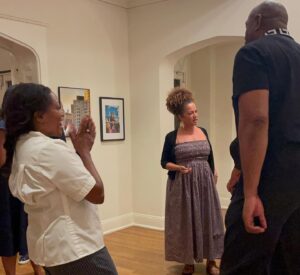 Nyesha Arrington Instagram - SUPER amazing night cooking for Mayor Bass  and her guests!! #legends  @samuelljackson @doncheadle @magicjohnson