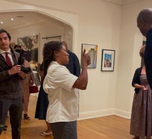 Nyesha Arrington Instagram - SUPER amazing night cooking for Mayor Bass  and her guests!! #legends  @samuelljackson @doncheadle @magicjohnson