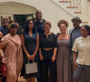 Nyesha Arrington Instagram - SUPER amazing night cooking for Mayor Bass  and her guests!! #legends  @samuelljackson @doncheadle @magicjohnson
