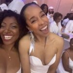 Nyesha Arrington Instagram – R&B All white 🥼party w special guest performance 🎙️by  @officialjonb 🫶🏾🫶🏾🫶🏾🫶🏾
#rnb #music #fun #thefamilyreunion