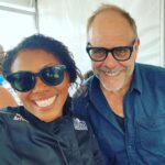 Nyesha Arrington Instagram – Guys!! Good eats was one of my favorite cooking shows growing up! Meeting @altonbrown today was a joyyyy 🤩 Cant wait to tell my dad! 😝