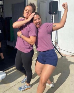 Nyesha Arrington Instagram - Today marks a milestone in my fitness journey - my first fitness competition!! 🏋🏾‍♀️ Words can't express how proud and grateful I am for this incredible experience. It has been a journey of dedication, perseverance, and self-discovery.

The countless hours of training, early mornings, and disciplined nutrition have all led up to this moment. Stepping on that stage surrounded by like-minded individuals was both nerve-wracking and exhilarating, but I embraced the challenge with full determination.

This competition has taught me the power of pushing beyond my limits and believing in myself. 
It's not just about the physical transformation, but also the mental and emotional growth along the way. I have gained an unwavering sense of confidence and a new level of self-belief that will carry me forward in all aspects of life.

I am immensely grateful to my coaches, friends, and family for their support throughout this journey. Their encouragement, guidance, and belief in me have made all the difference. Especially my teammate @jessicerra13 you incredible, thoughtful, strong, remarkable human couldn't ask for a better partner! 

To all my fellow competitors 🏆 you are all inspirations. Your dedication, hard work, and sportsmanship have truly motivated me to become a better version of myself.

This is just the beginning of an incredible journey, and to anyone out there with dreams and goals, remember that with passion, persistence, and a strong mindset, you can achieve anything!

Thank you all for being a part of my fitness journey. Your support means the world to me. Cheers to setting new goals, embracing challenges, and striving for greatness! 🌟 #FitnessCompetition #DreamBig #BelieveInYourself #FitnessJourney #ChallengeAccepted #tribevibes
