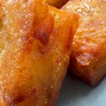 Nyesha Arrington Instagram - Quarter Pound Hash Brown 🥔 Elevating the humble potato to crispy deliciousness! There is something so beautiful about the golden brown transformation of a potato. 😍 Sundays are for slow mornings and big breakfasts... These THICC BOI hashbrowns are the moment, a crispy exterior and fluffy center. 🤤🥔🔥 What you garnishing your hashbrowns with? Ketchup? Creme Fraiche? Caviar?? 🥂To Sunday 🤗 Make some memories ❤️ Ingredients: 2ea Russet Potatoes, blanched, peeled 1/2ea Onion, sweated 2Tbls Cornstarch 3Tbls Neutral oil 1ea Egg White 2tsp Kosher salt Method: Gently fold all ingredients together, turn out potato mixture onto baking tray. Press overnight. Fry 365f until golden brown. Salt while hot #PotatoPerfection #crispypotatoes #recipeshare #hashbrowns