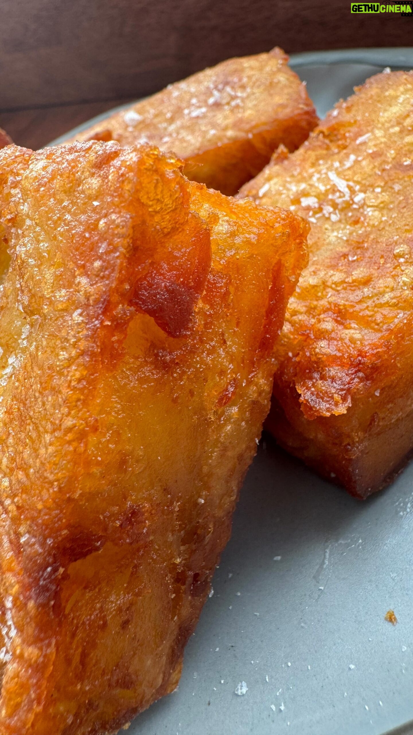 Nyesha Arrington Instagram - Quarter Pound Hash Brown π₯ Elevating the humble potato to crispy deliciousness! There is something so beautiful about the golden brown transformation of a potato. π Sundays are for slow mornings and big breakfasts... These THICC BOI hashbrowns are the moment, a crispy exterior and fluffy center. π€€π₯π₯ What you garnishing your hashbrowns with? Ketchup? Creme Fraiche? Caviar?? π₯To Sunday π€ Make some memories β€οΈ Ingredients: 2ea Russet Potatoes, blanched, peeled 1/2ea Onion, sweated 2Tbls Cornstarch 3Tbls Neutral oil 1ea Egg White 2tsp Kosher salt Method: Gently fold all ingredients together, turn out potato mixture onto baking tray. Press overnight. Fry 365f until golden brown. Salt while hot #PotatoPerfection #crispypotatoes #recipeshare #hashbrowns
