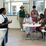 Nyesha Arrington Instagram – BIG congrats to the @childrensbureau Family resource center on their grand opening!! We had a lot of FUNNN learning about food as fuel 🔋& interactive recipes adults/kids can make together! 
My nephew Emmanuel Issac killed it as sous chef 💕
Here we made some simple date bites with nuts and spices and coconut oil 😋
#family
#ribboncutting #familyresources
#love
#cookingdemo
