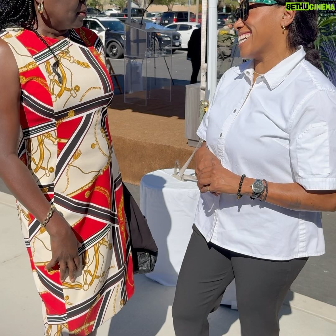 Nyesha Arrington Instagram - BIG congrats to the @childrensbureau Family resource center on their grand opening!! We had a lot of FUNNN learning about food as fuel 🔋& interactive recipes adults/kids can make together! My nephew Emmanuel Issac killed it as sous chef 💕 Here we made some simple date bites with nuts and spices and coconut oil 😋 #family #ribboncutting #familyresources #love #cookingdemo