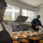Nyesha Arrington Instagram - Order fire Salmon Piperade for 600 guests 🔥 #allez Incredibly honored to cook with @mashamabailey @chef_ljm @cheferickwilliams @browndamarr @foodieinnewyork Gratitude to @thereal.chef.t @cheftiore for helping me bring the vision to the plate 💪🏾💪🏾🫶🏾🫶🏾 #thefamilyreunion2023