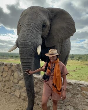 Nyesha Arrington Instagram - Connecting with elephants was a dream come true! 🐘💖🥹 Feeling their gentle presence, learning more about their intelligence, and observing social dynamics, was awe-inspiring. Grateful for the opportunity to interact with these majestic beings in a sanctuary where they can be safe as it deepen my appreciation for wildlife. #Elephants #Wildlife #Nature#Nurture  #GratefulHeart