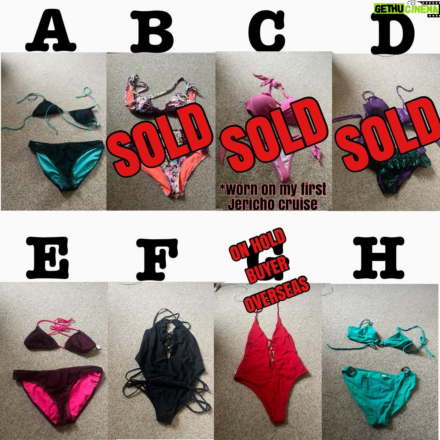 Nyla Rose - 1.3K Likes - Just remember, all swimsuits are first come first serve to whoever completes the purchase first…
every suit currently has inquiries, so don’t hesitate 💋
Only what’s available in the photos… please don’t ask about anything else
DM ONLY IF SERIOUS