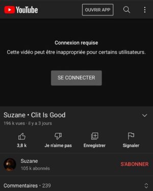 Océane Colom Instagram - Clit is good censuré sur YouTube 🔞
Attention images 3 et 8 très très choquantes …👀
Merci à ceux qui ont signalé la vidéo but Clit is (always) GOOOD ✨

On en parle ce soir à 21h  avec vous sur Insta live @charlotteabramow 🤙🏼