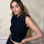 Odeya Rush Instagram – Thanks for having me @staud.clothing 💙💙💙 #blessup