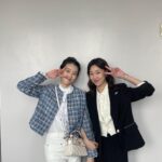 Oh Hye-soo Instagram - - 학교에서도 그랬지만 촬영장에서는 더욱 더 멋지게 빛이 났던 윤경언니💙 작품에서 만나 정말 반가웠어요 천사 선배님🧚🏻🤍 #이상한변호사우영우 #extraordinaryattorneywoo