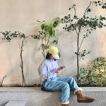 Oh Yu-jin Instagram - #오랜만이야 #🤭