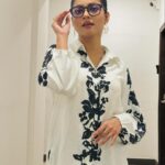 Oindrila Bose Instagram - Be a badass with a 😎 . . . #newspecs👓 #explore #ottd #black #white