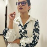 Oindrila Bose Instagram - Be a badass with a 😎 . . . #newspecs👓 #explore #ottd #black #white