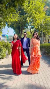 Oindrila Bose Instagram - Trending music❤️🥰 new year 2024 #reelsinstagram#reelitfeelit #shoot#trending #dancer Video courtesy- @pratyaay