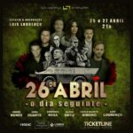 Olívia Ortiz Instagram - Já começaram os ensaios da nossa peça de teatro “26 de Abril - O dia seguinte”. De 25 a 27 de Abril, pelas 21h no Palco Ticketline. #revoluçãodoscravos #25deabrilsempre #parquemayer