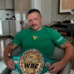 Olena Oleksandrivna Kucher-Topolya Instagram - Абсолютний чемпіон! Навіть не можу описати свої почуття, це просто неймовірне щастя якесь!!!! Пишаємося і любимо!!! Який же молодець, боєць і прекрасна людина! Дякуємо Творцю, за те, що у нас є Усик!!! P.s. не можу зупинитися плакати…від радості! Дякую Олександре за ці емоції справедливої перемоги!!!!