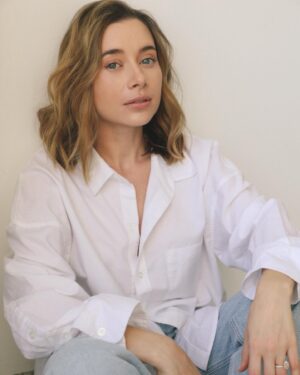 Olesya Rulin Instagram - I’ve worked with photographers most of my life ( about 27 years now). Finding someone that you can collaborate with and trust they will “ see “ you as well as create art the way you envisioned is rare. I’ve been lucky enough to meet @brittnish who over the years has captured me in the most beautiful way. This is an appreciation post because I love you @brittnish. If anyone needs a photographer in Los Angeles, I highly suggest reaching out to Brittany and creating magic with her. 
( I have so many more pictures to use, but Instagram only gives me 10 options 🤍)