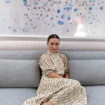 Olesya Rulin Instagram – When you visit @thealist.us and find your beautiful friends art on the wall @jprensena 

* fun fact @jprensena and I met on a boat out in open waters while diving with Great White sharks with @michaelmuller7 7 years ago.