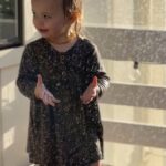 Olesya Rulin Instagram – Moments of her childhood that I’ll cherish forever. Catching water drops with her dada @joeypauline