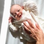 Olesya Rulin Instagram - Thank you little dove for making me your mama. I’m forever flattered that you chose me to walk this thing called life with you. It’s been an honor to be your home. 🕊️