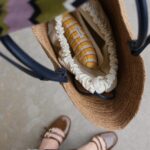 Olesya Rulin Instagram – I’m having a little French moment with one of my favorite brands @sezane. My entire look is from their new collection and this gorgeous skirt and top are made out of GOTS certified organic cotton. Très chic 🤍. I also have a thing for basket bags and the JUSTINE by @sezane has very quickly become my every day.